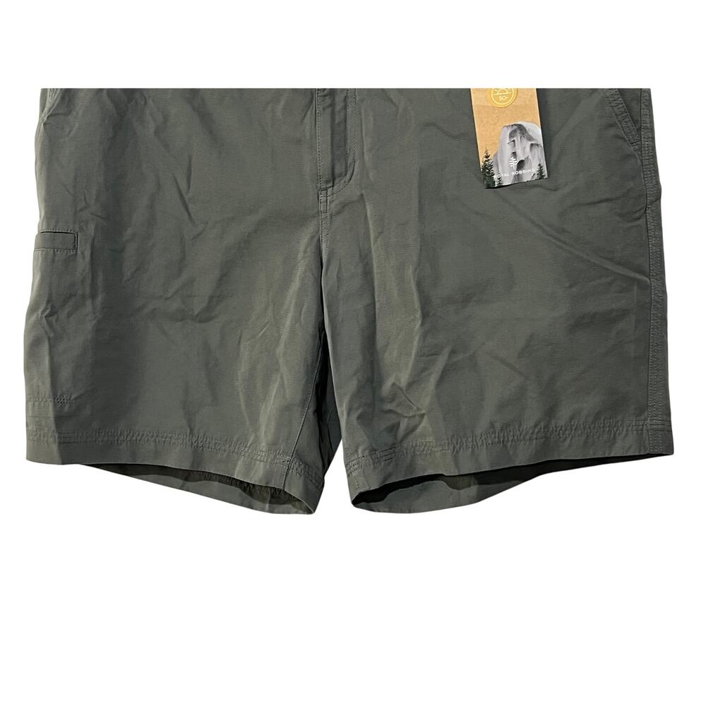 Royal Robbins Mens Size 40/8 Convoy Shorts MidRise Cargo Utility Olive Green NEW - Picture 5 of 16